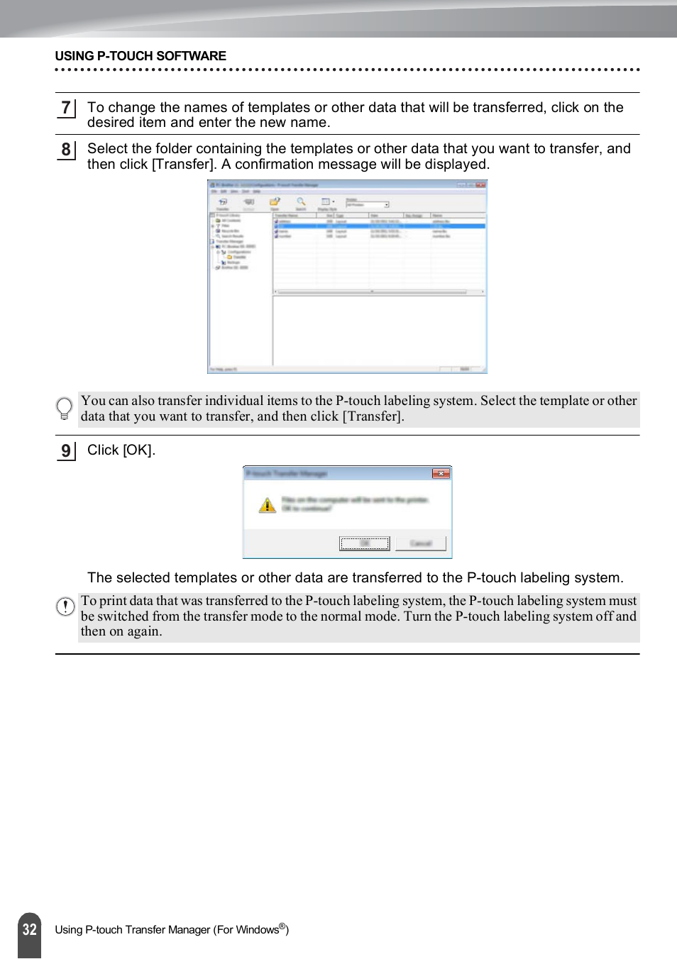 Brother PT-E550W User Manual | Page 33 / 66