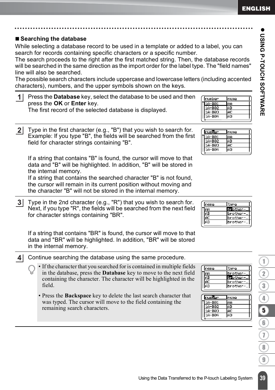 Brother PT-E550W User Manual | Page 40 / 66