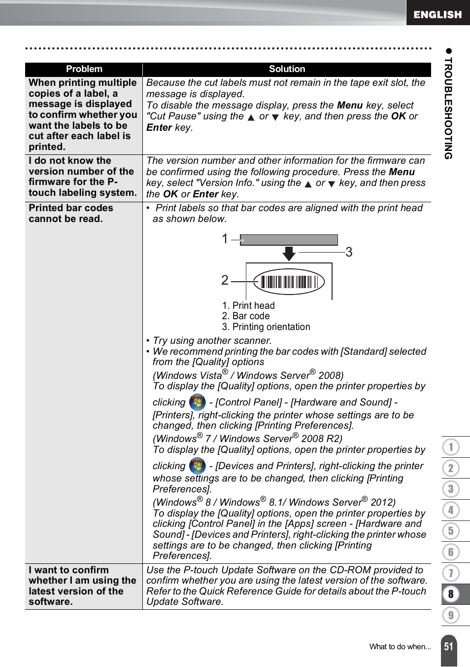 Brother PT-E550W User Manual | Page 52 / 66