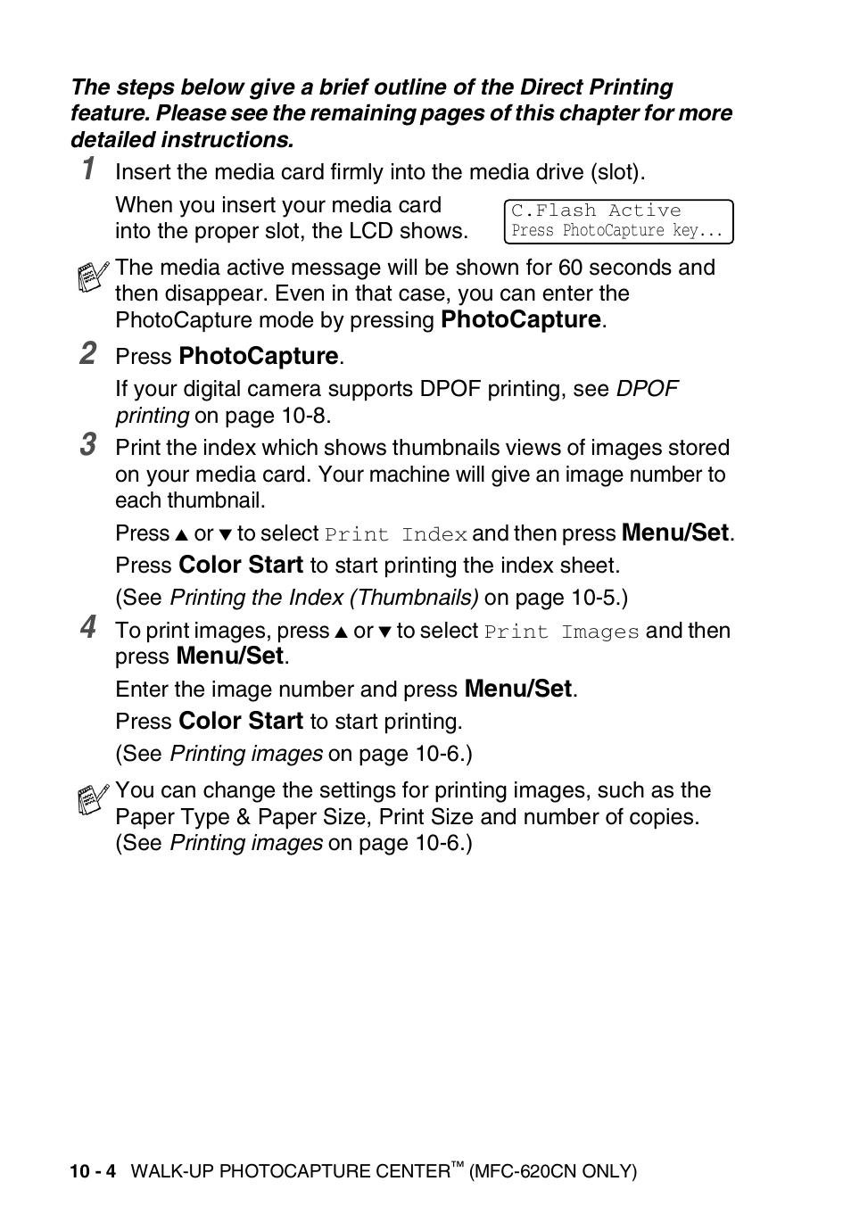 Brother FAX-2440C User Manual | Page 127 / 230