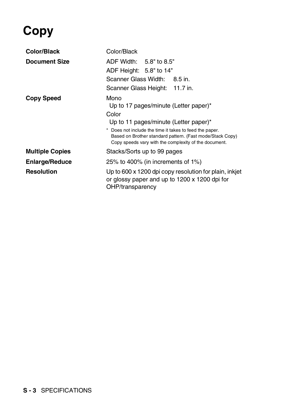 Copy | Brother FAX-2440C User Manual | Page 211 / 230