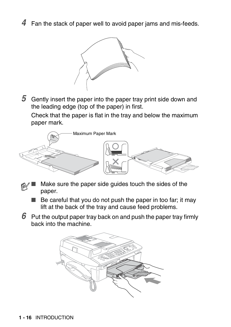 Brother FAX-2440C User Manual | Page 37 / 230