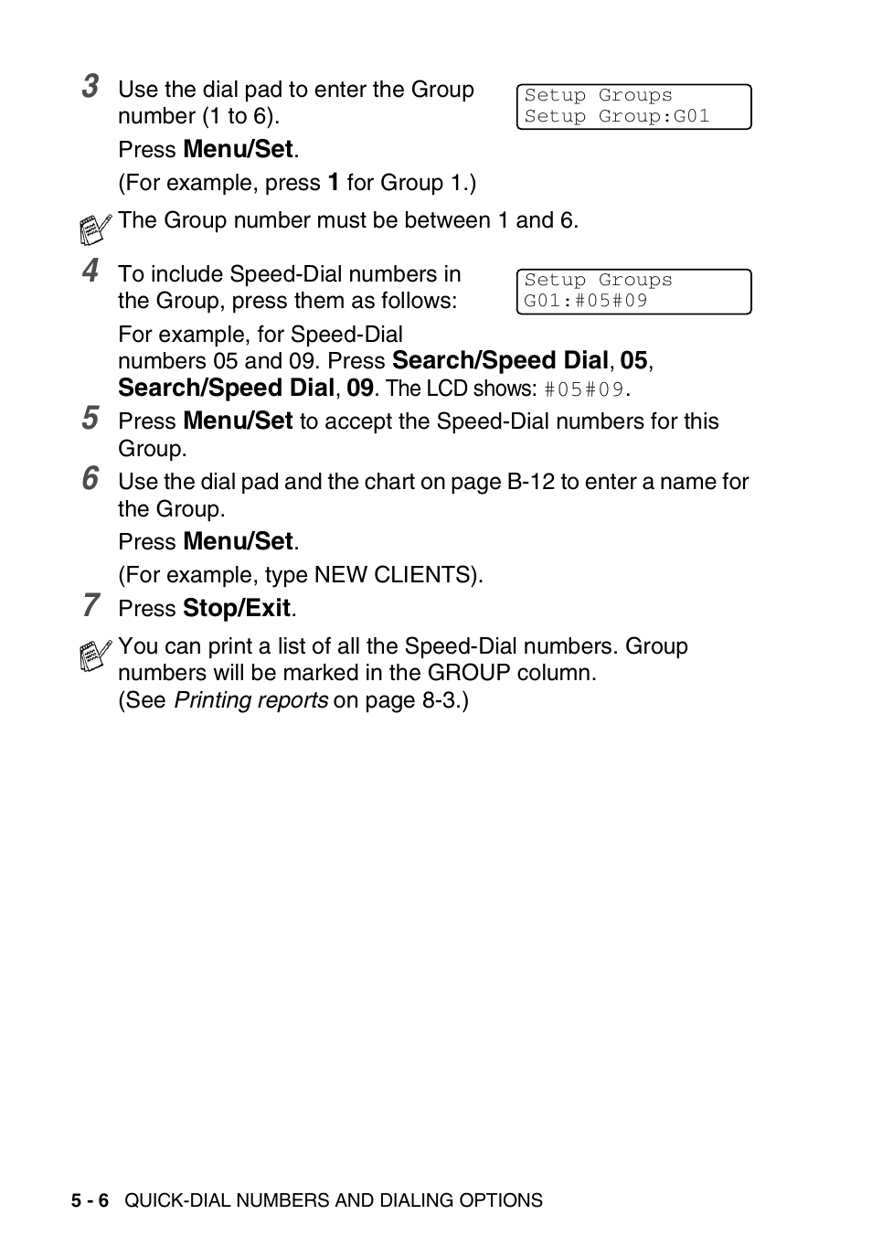 Brother FAX-2440C User Manual | Page 83 / 230