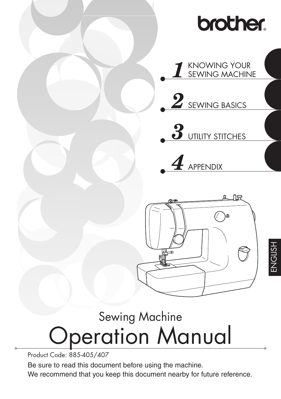 Brother VX3240 User Manual | 96 pages