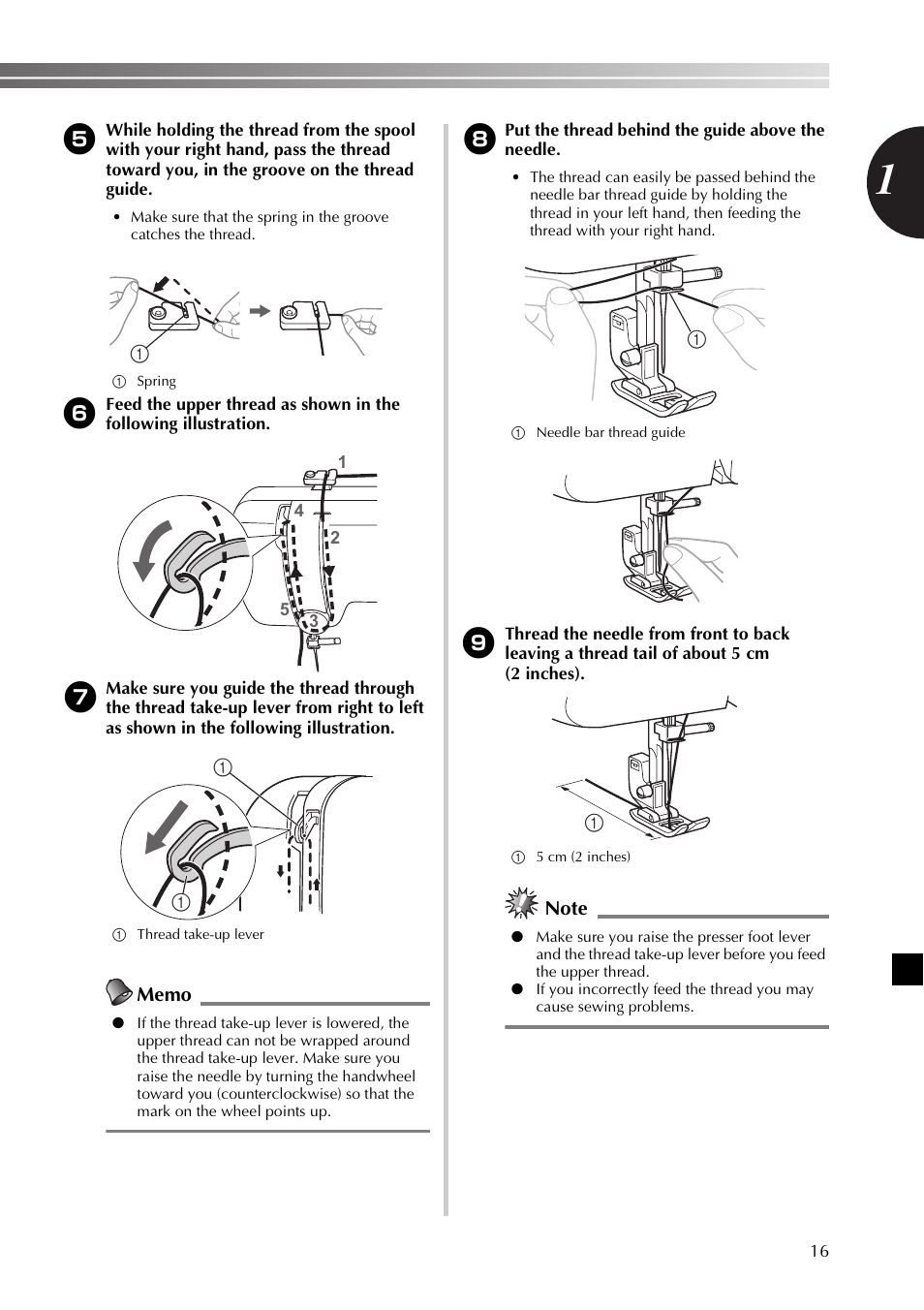 Brother JX2517 User Manual | Page 17 / 80