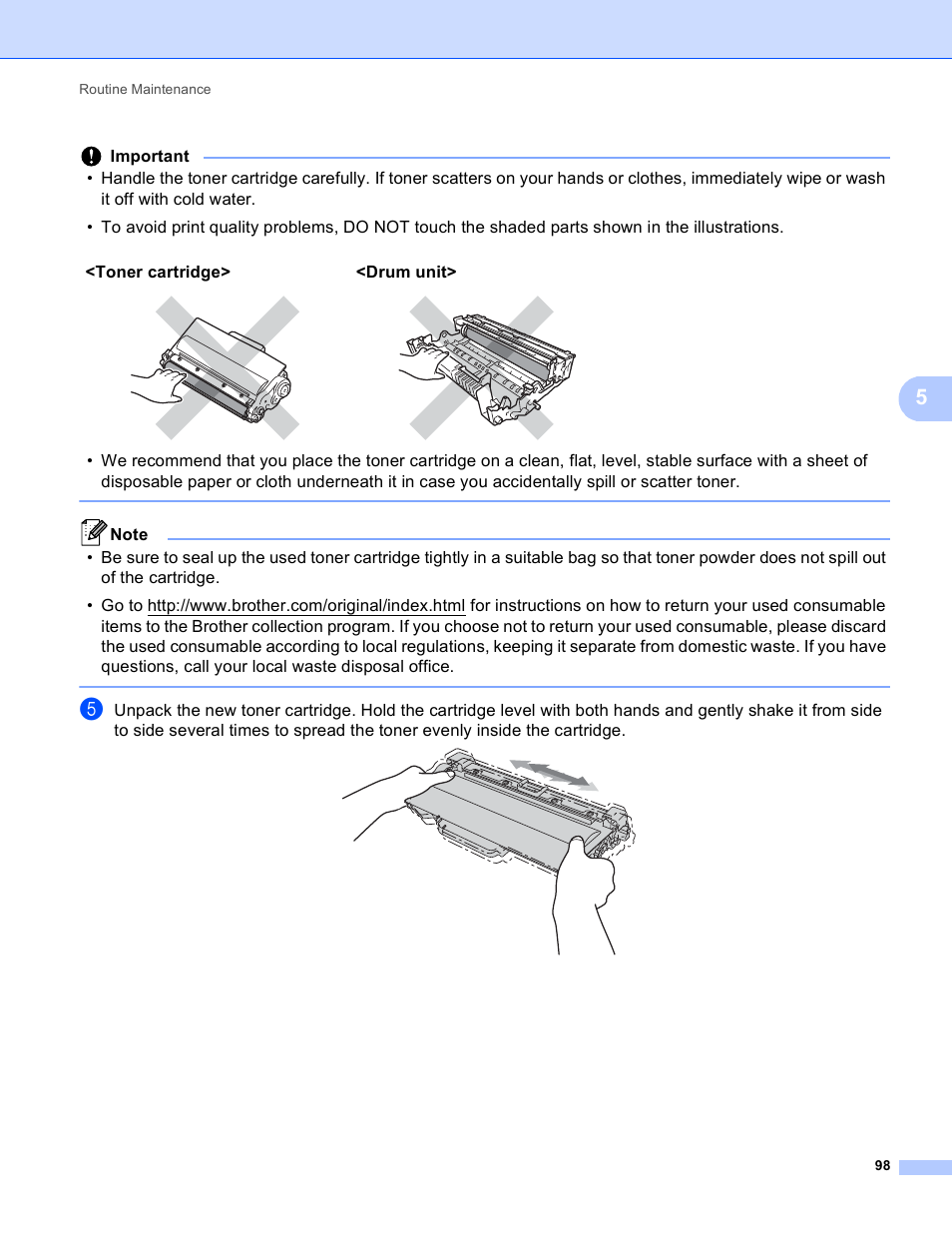 Brother HL-5440D User Manual | Page 104 / 168