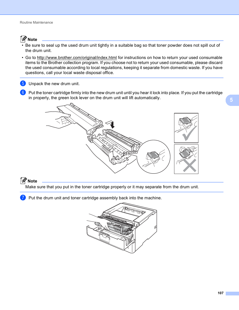 Brother HL-5440D User Manual | Page 113 / 168