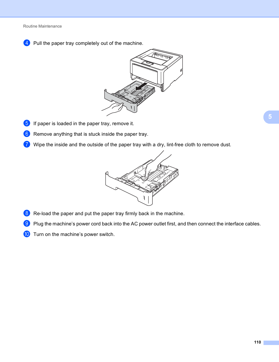 Brother HL-5440D User Manual | Page 116 / 168