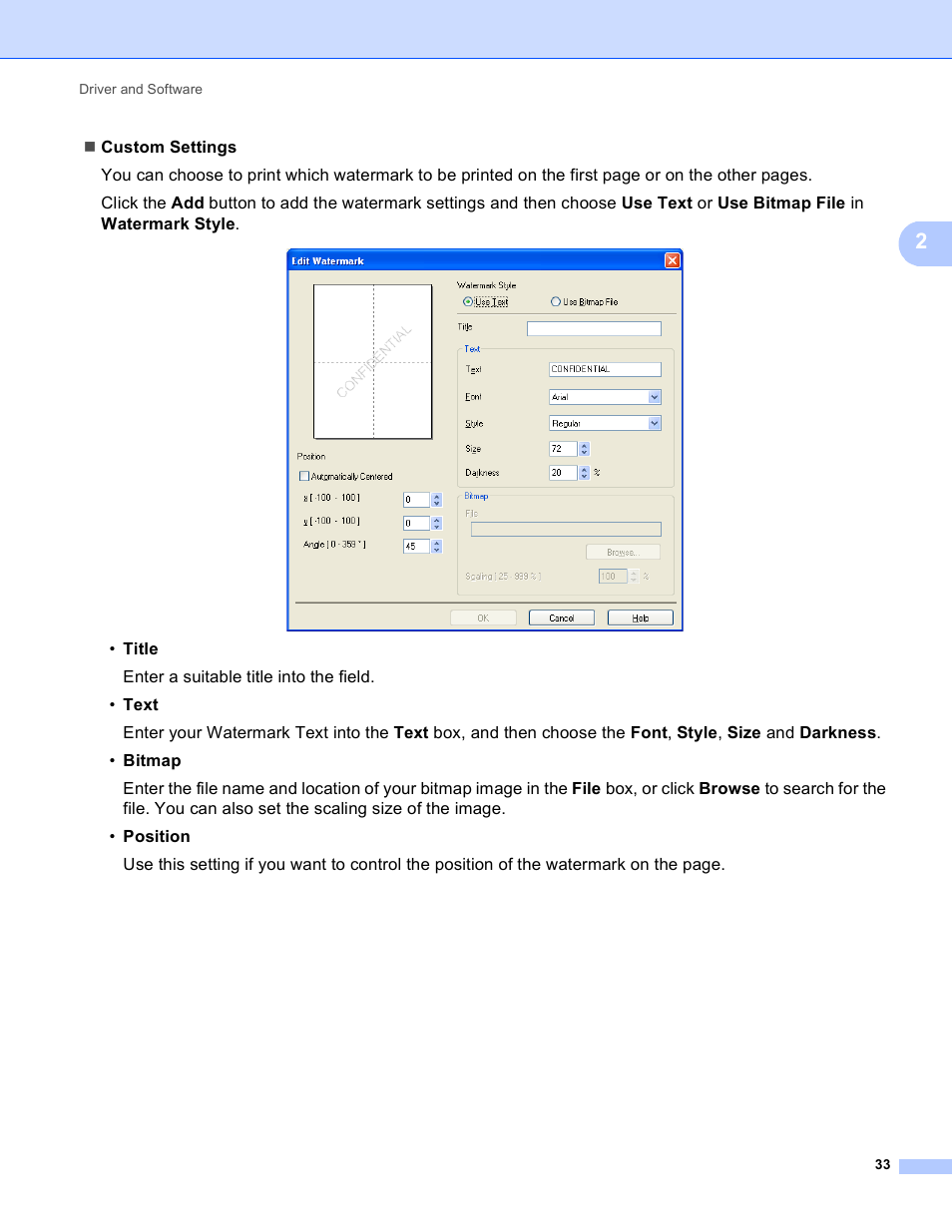 Brother HL-5440D User Manual | Page 39 / 168