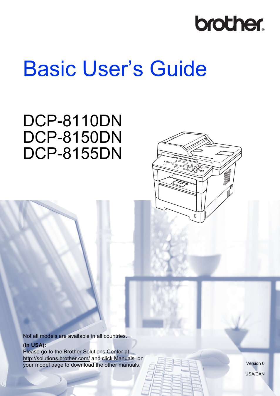 Brother DCP-8110DN User Manual | 127 pages