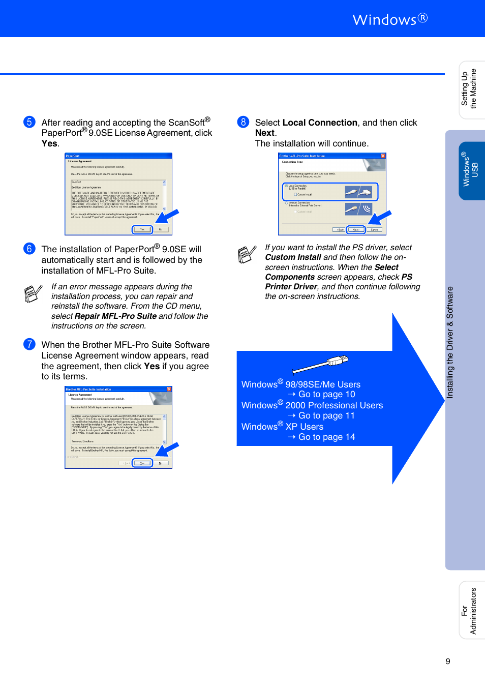 Step 2 | Brother DCP-8045D User Manual | Page 12 / 48