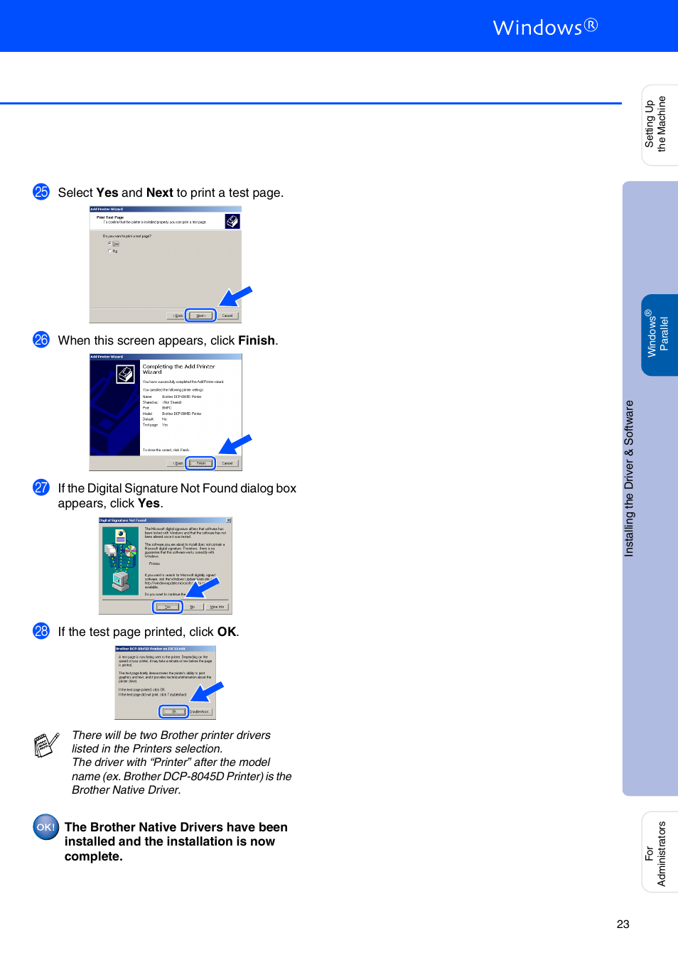 Brother DCP-8045D User Manual | Page 26 / 48
