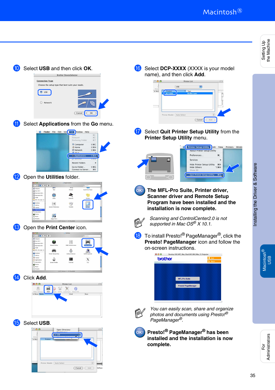 Brother DCP-8045D User Manual | Page 38 / 48