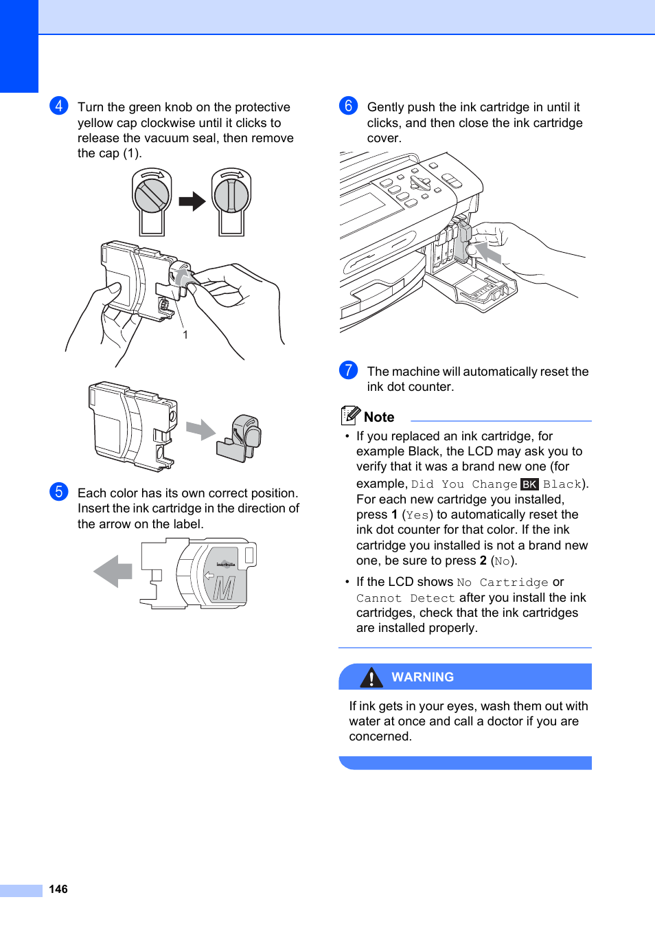 Brother MFC-490CW User Manual | Page 162 / 216