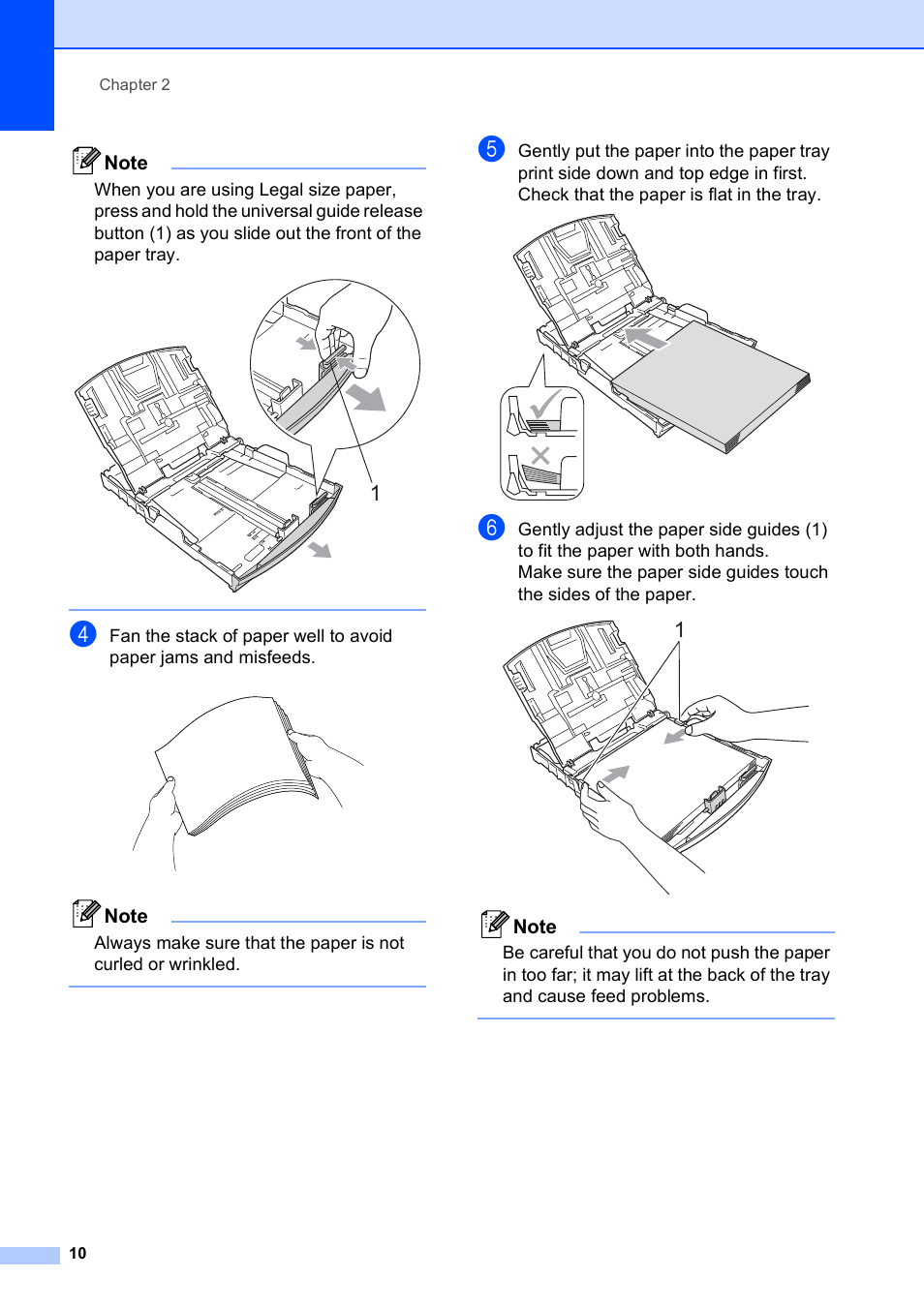 Brother MFC-490CW User Manual | Page 26 / 216