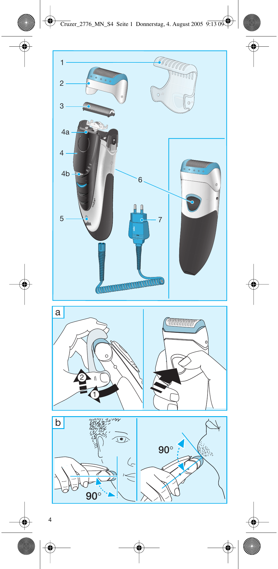 Braun 2776 CruZer2 User Manual | Page 3 / 59