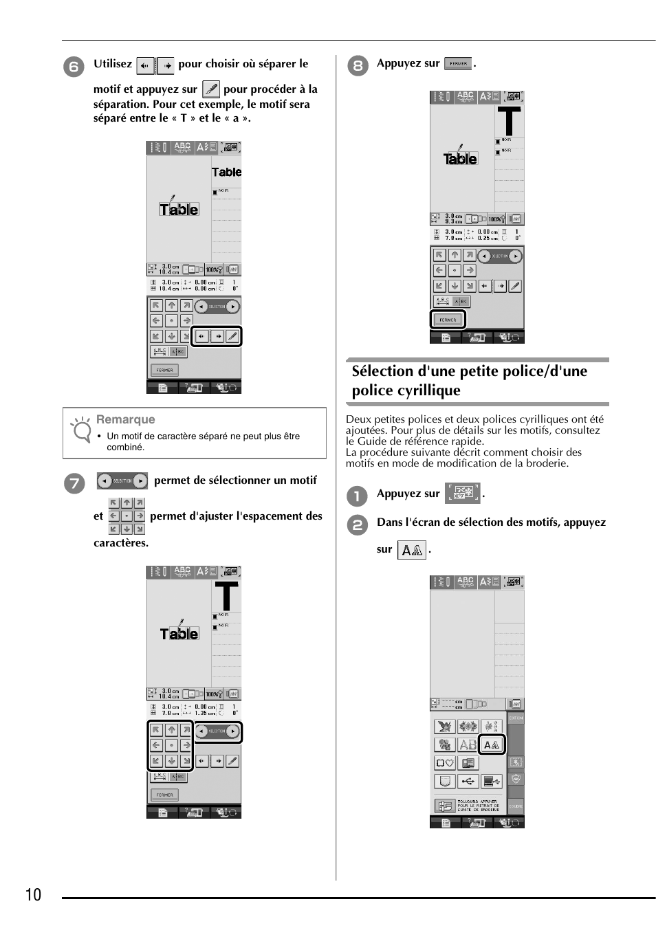 Brother Innov-is 5000 User Manual | Page 36 / 76