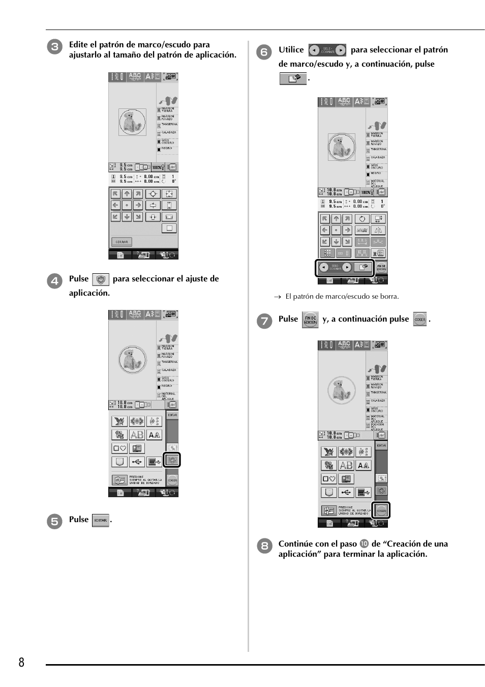 Brother Innov-is 5000 User Manual | Page 58 / 76