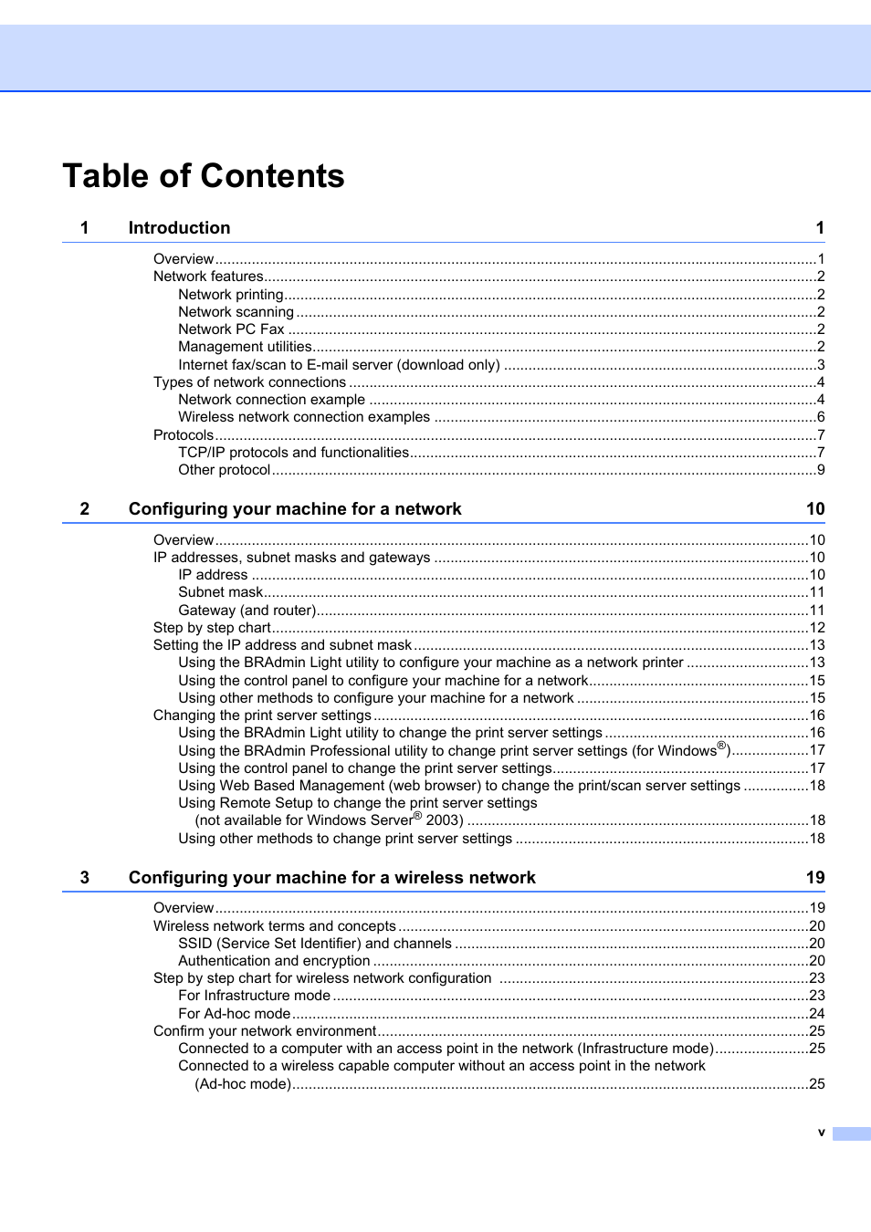 Brother MFC 7840W User Manual | Page 6 / 151