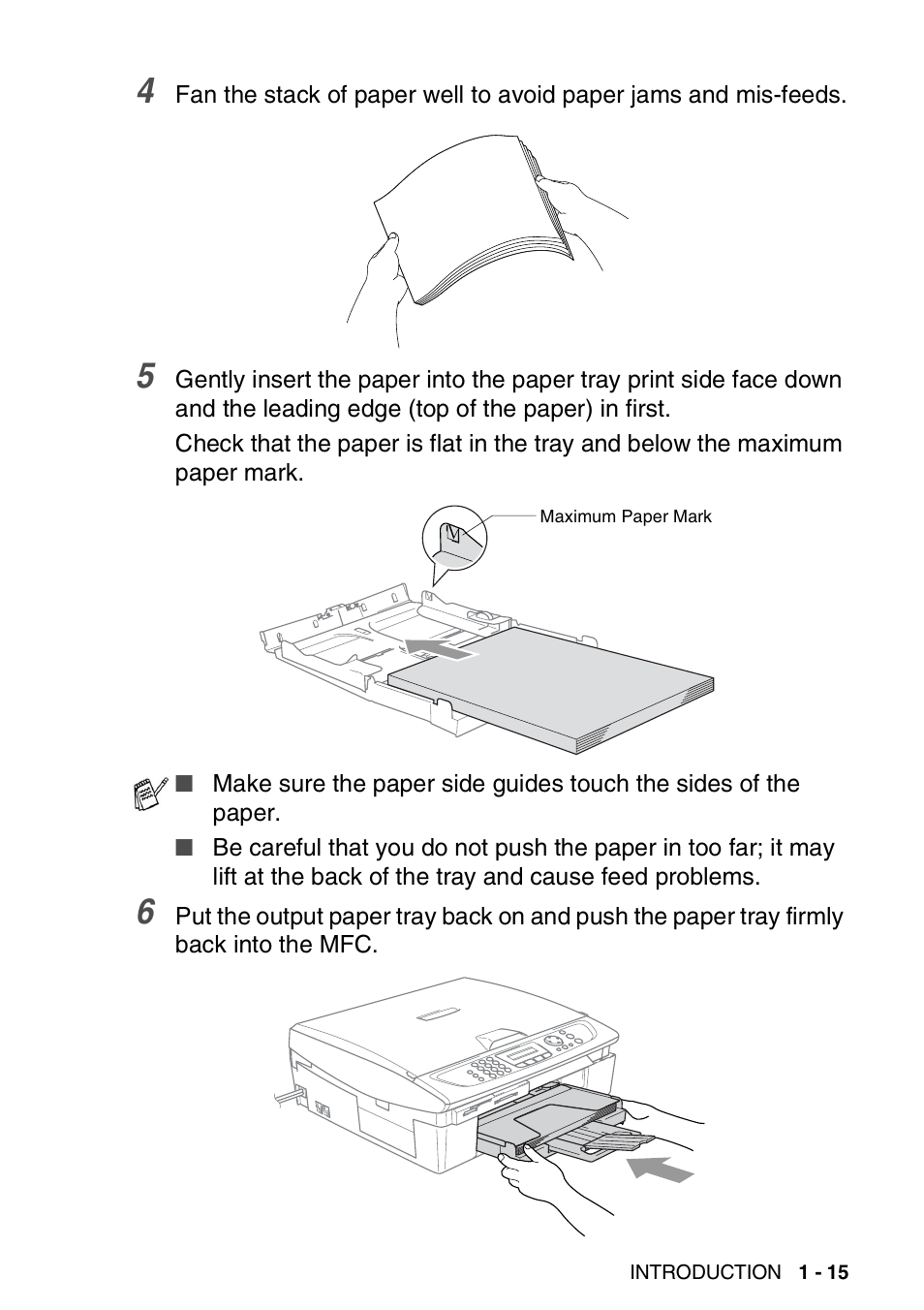 Brother MFC-420CN User Manual | Page 35 / 200