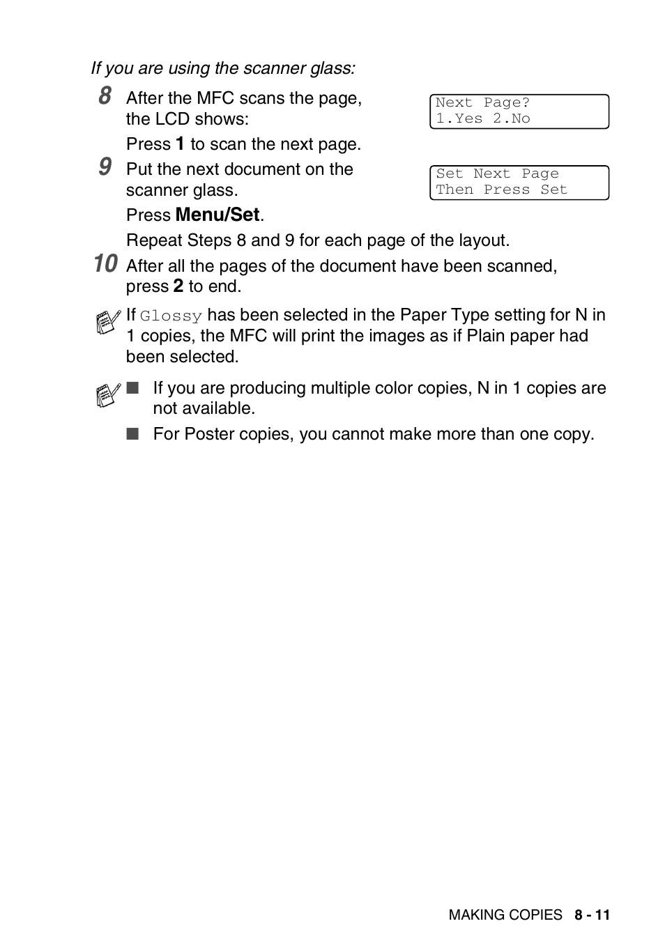 Brother MFC-420CN User Manual | Page 93 / 200