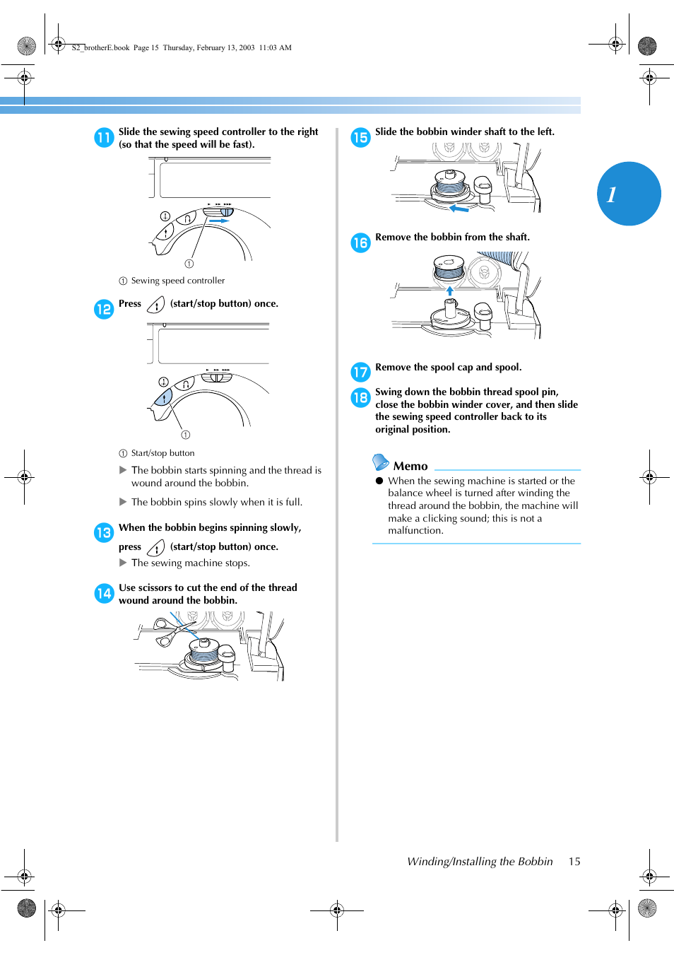 Brother CS 80 User Manual | Page 21 / 115