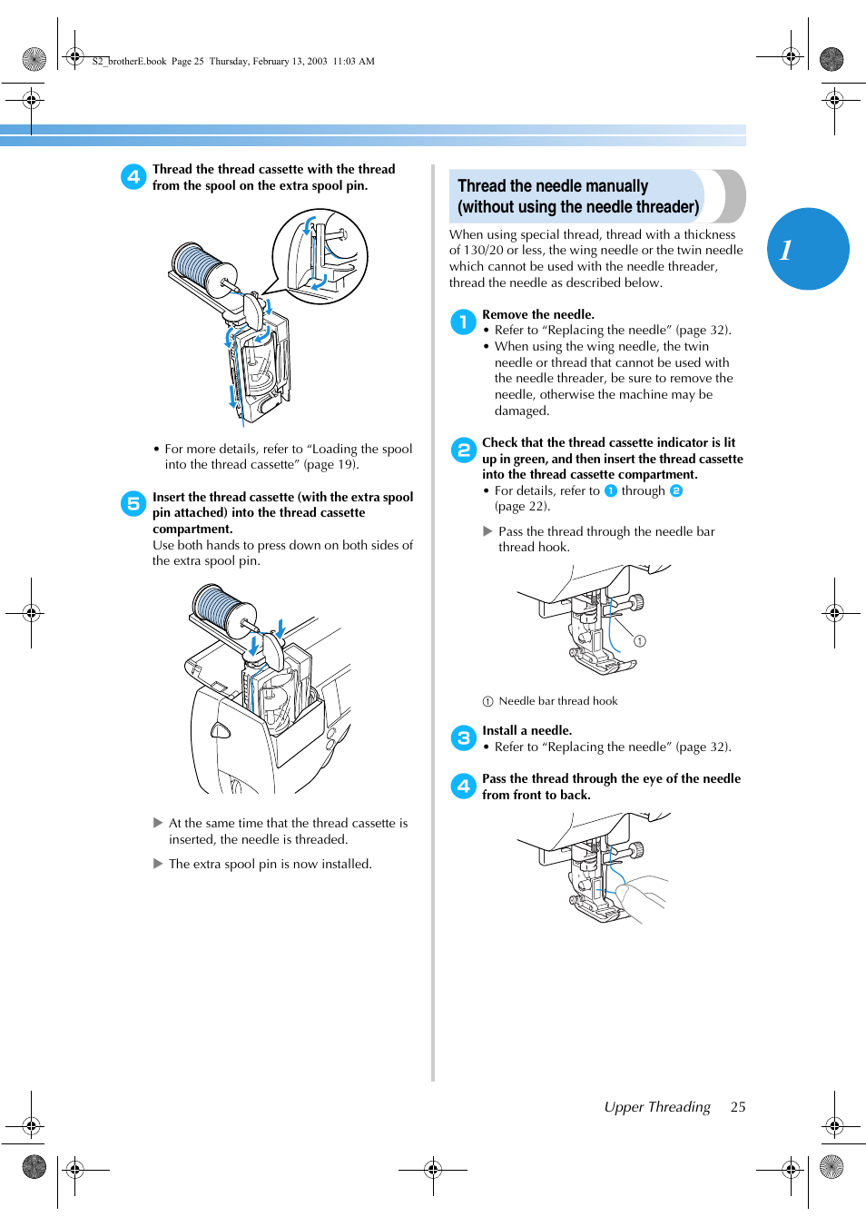 Brother CS 80 User Manual | Page 31 / 115