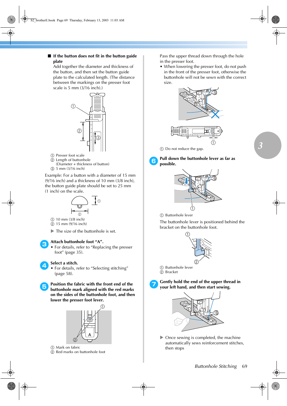 Brother CS 80 User Manual | Page 75 / 115