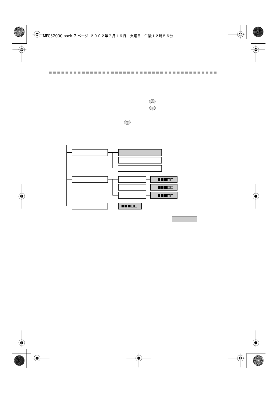 Changing default copy settings, Changing default copy settings -7 | Brother MFC-3200C User Manual | Page 110 / 266