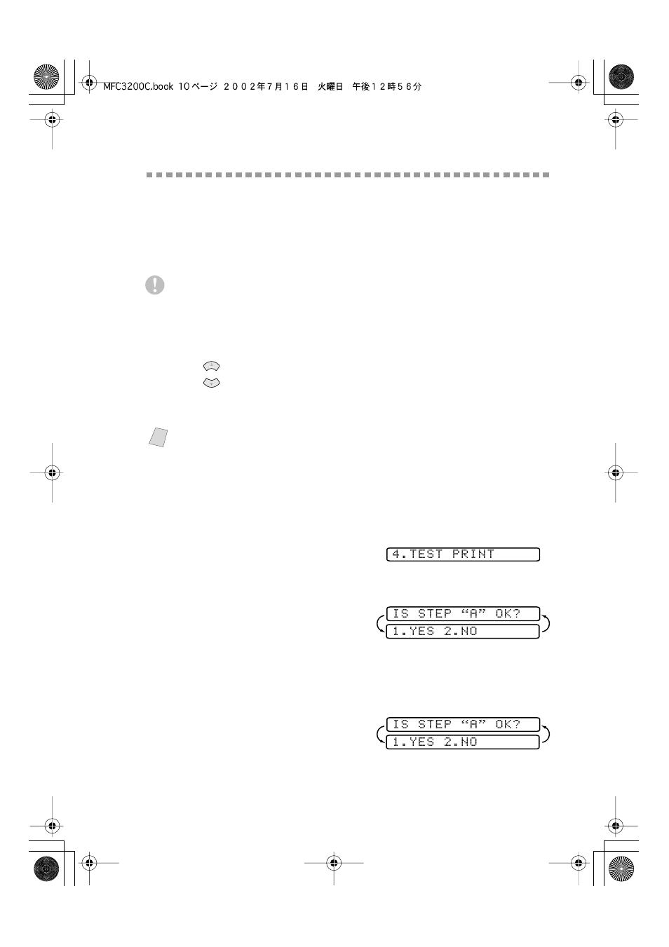 How to improve print quality, Cleaning the print head, Print quality check | Step a: color block quality check, How to improve print quality -10, Step a: color block quality check -10, To improve print quality, Clean the print head (see | Brother MFC-3200C User Manual | Page 241 / 266