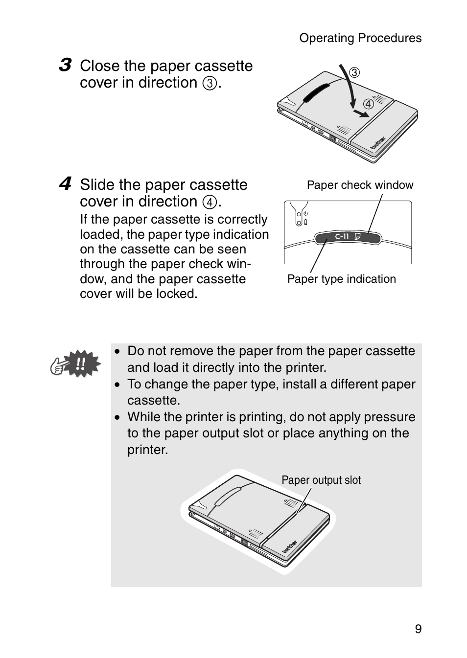 Brother MW-120 User Manual | Page 24 / 83