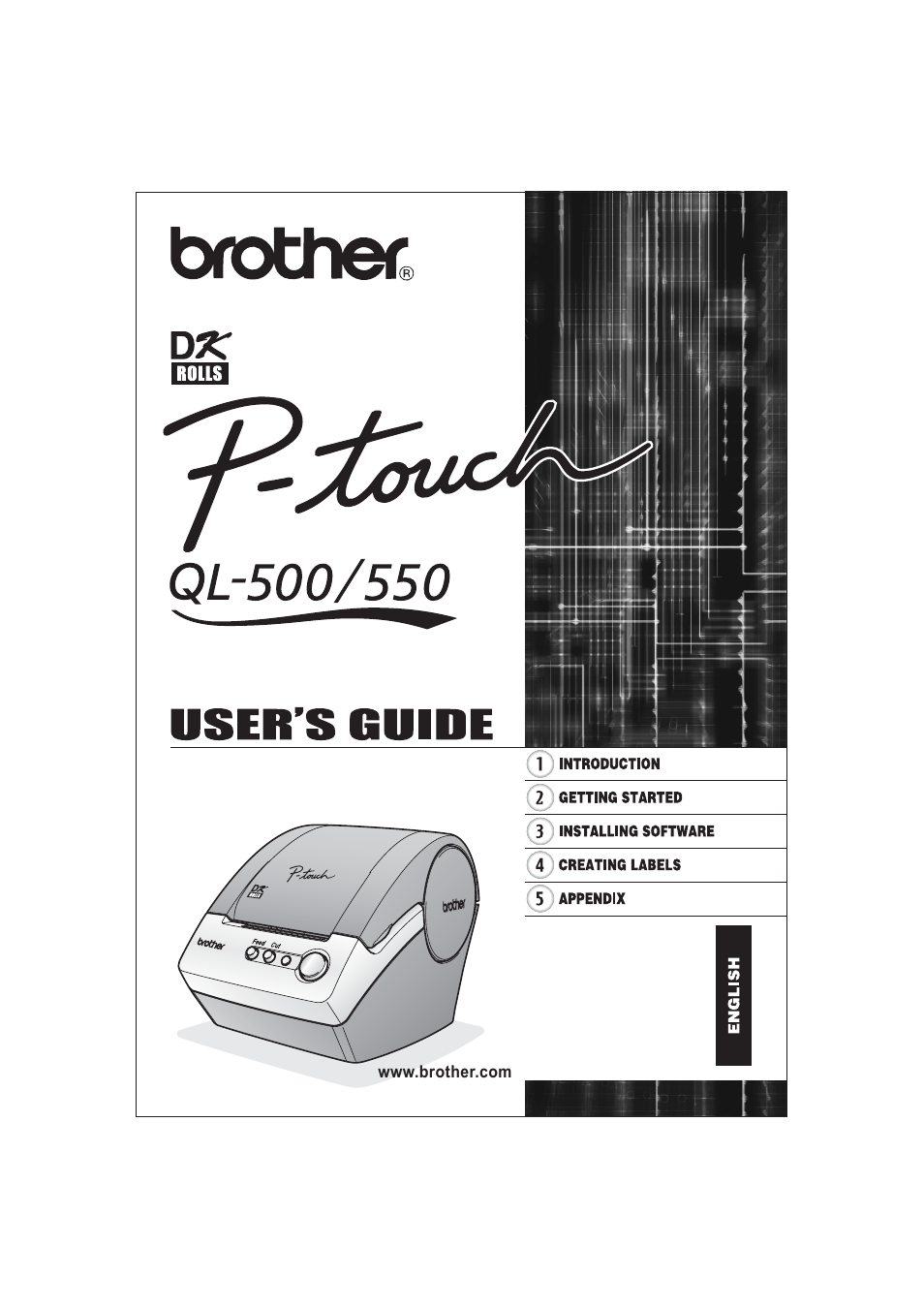 Brother QL-550 User Manual | 76 pages