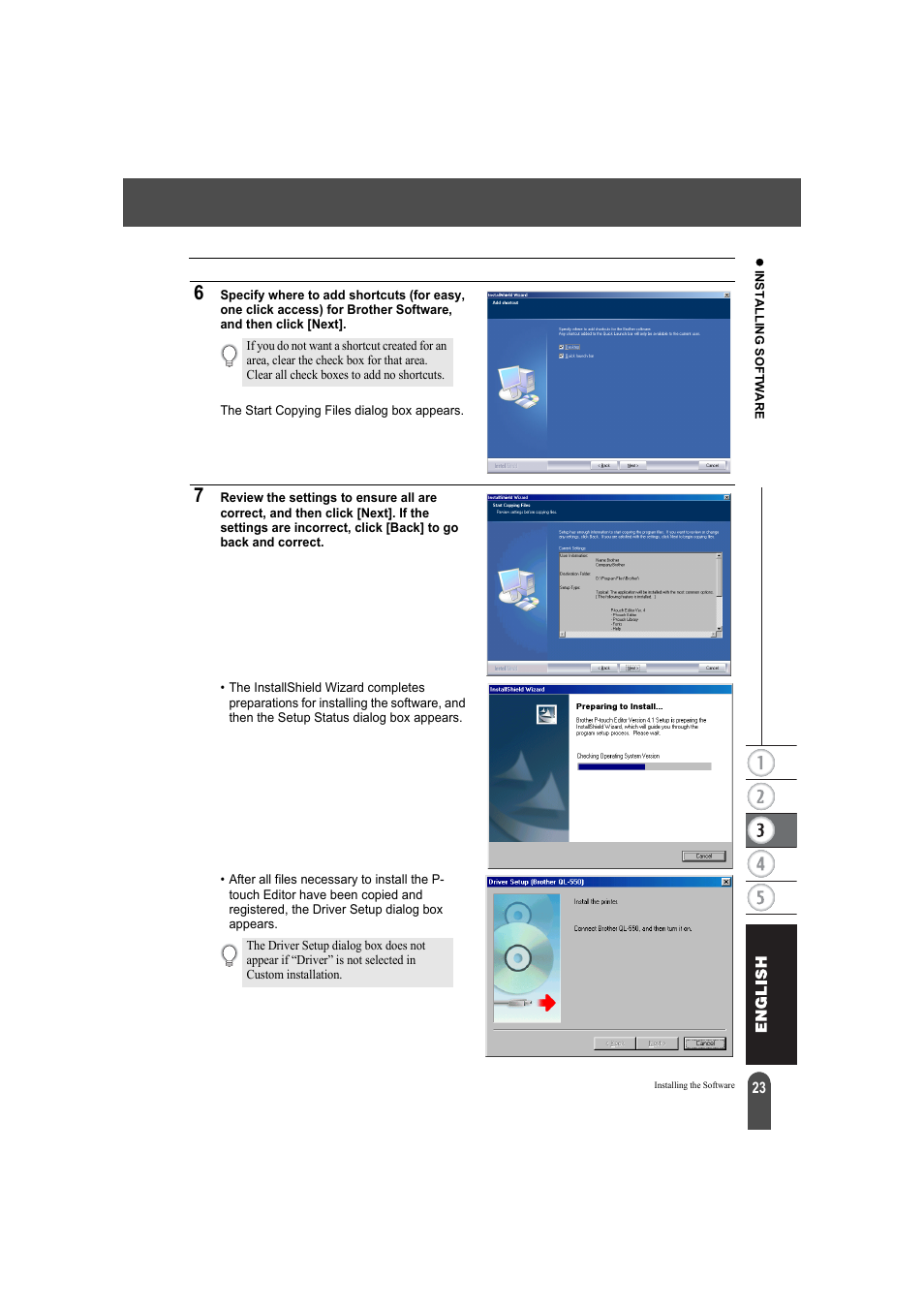 Brother QL-550 User Manual | Page 27 / 76