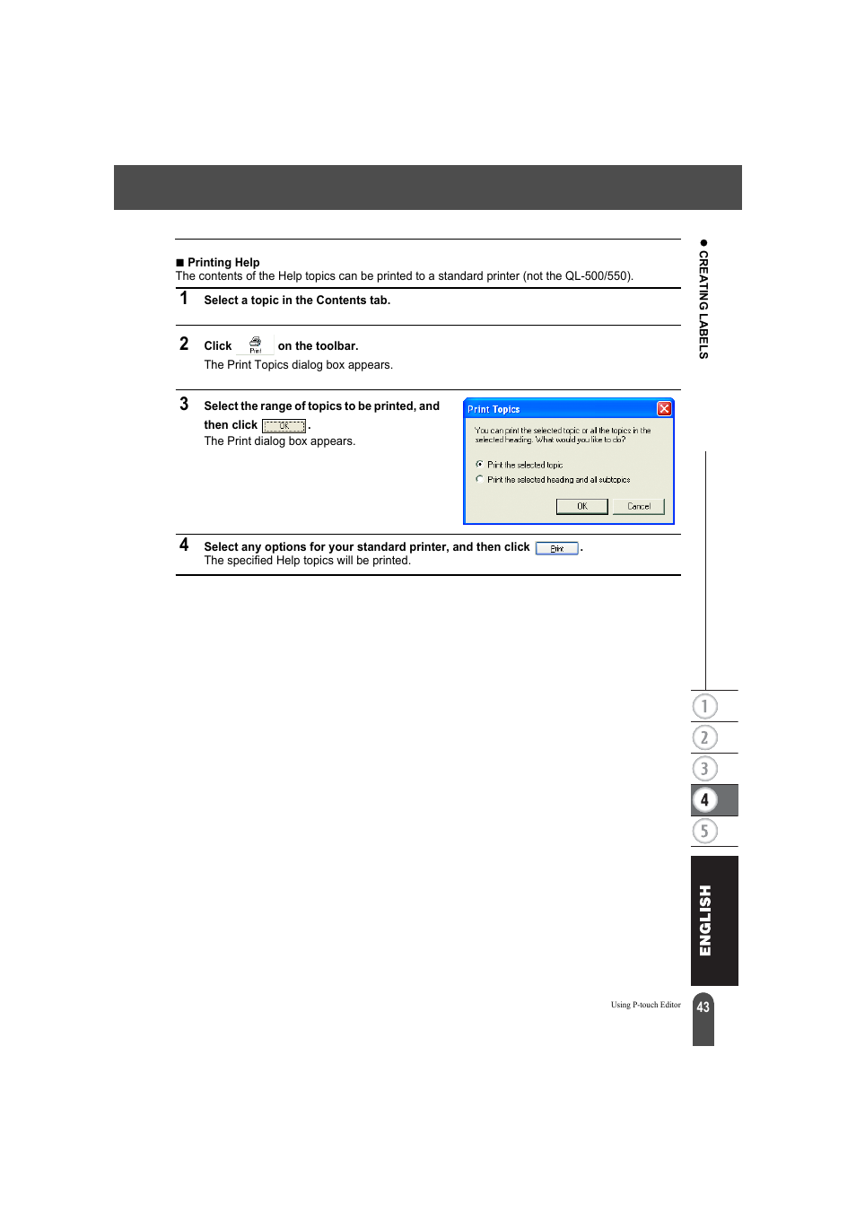 Brother QL-550 User Manual | Page 47 / 76