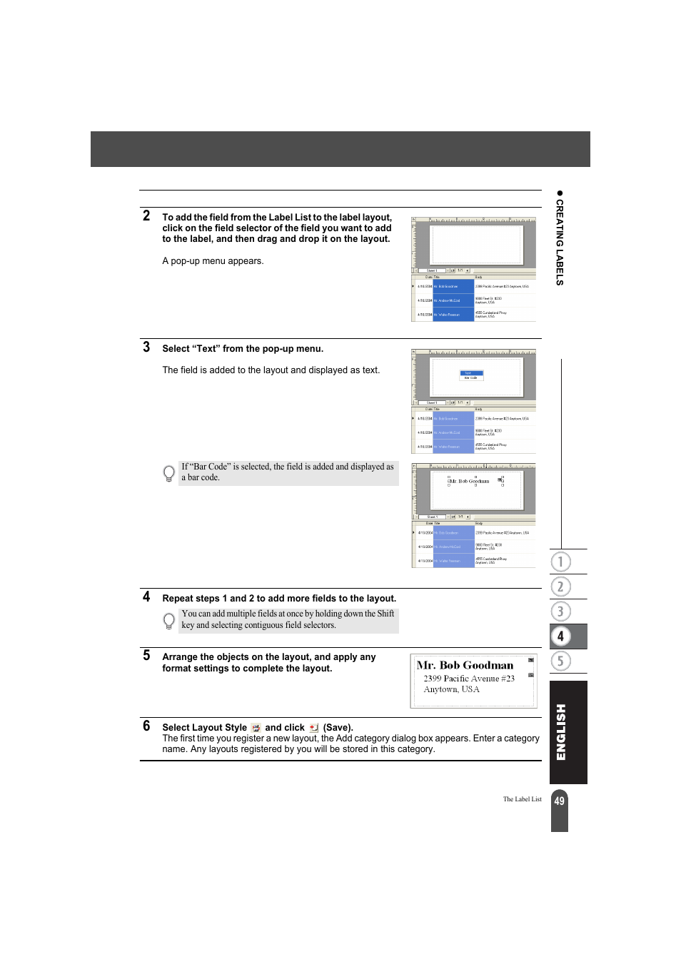 Brother QL-550 User Manual | Page 53 / 76