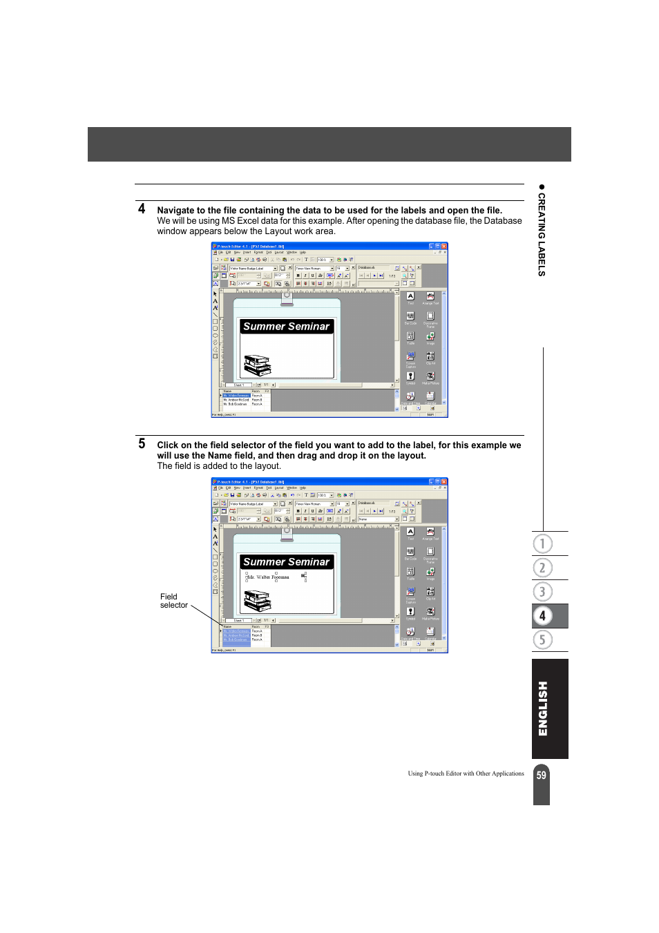 Brother QL-550 User Manual | Page 63 / 76