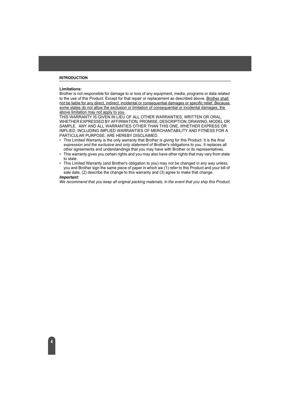 Brother QL-550 User Manual | Page 8 / 76