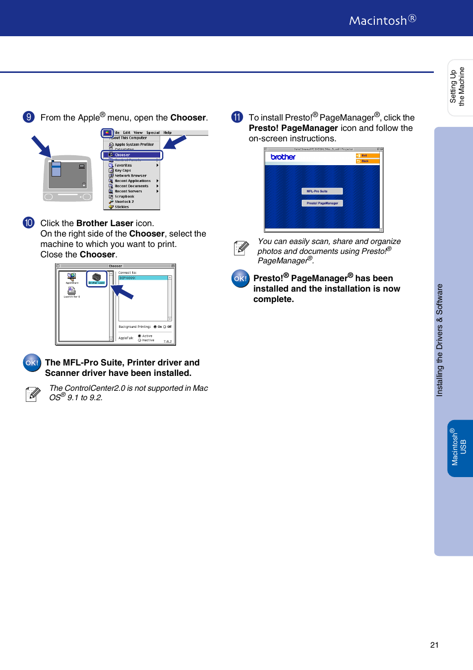 Brother DCP-7020 User Manual | Page 22 / 31