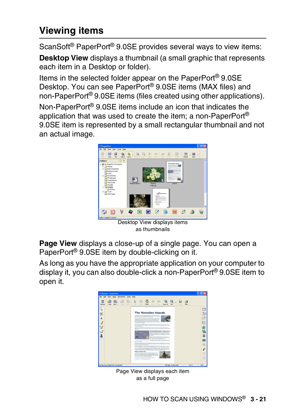 Viewing items, Viewing items -21 | Brother MFC 8840DN User Manual | Page 67 / 178