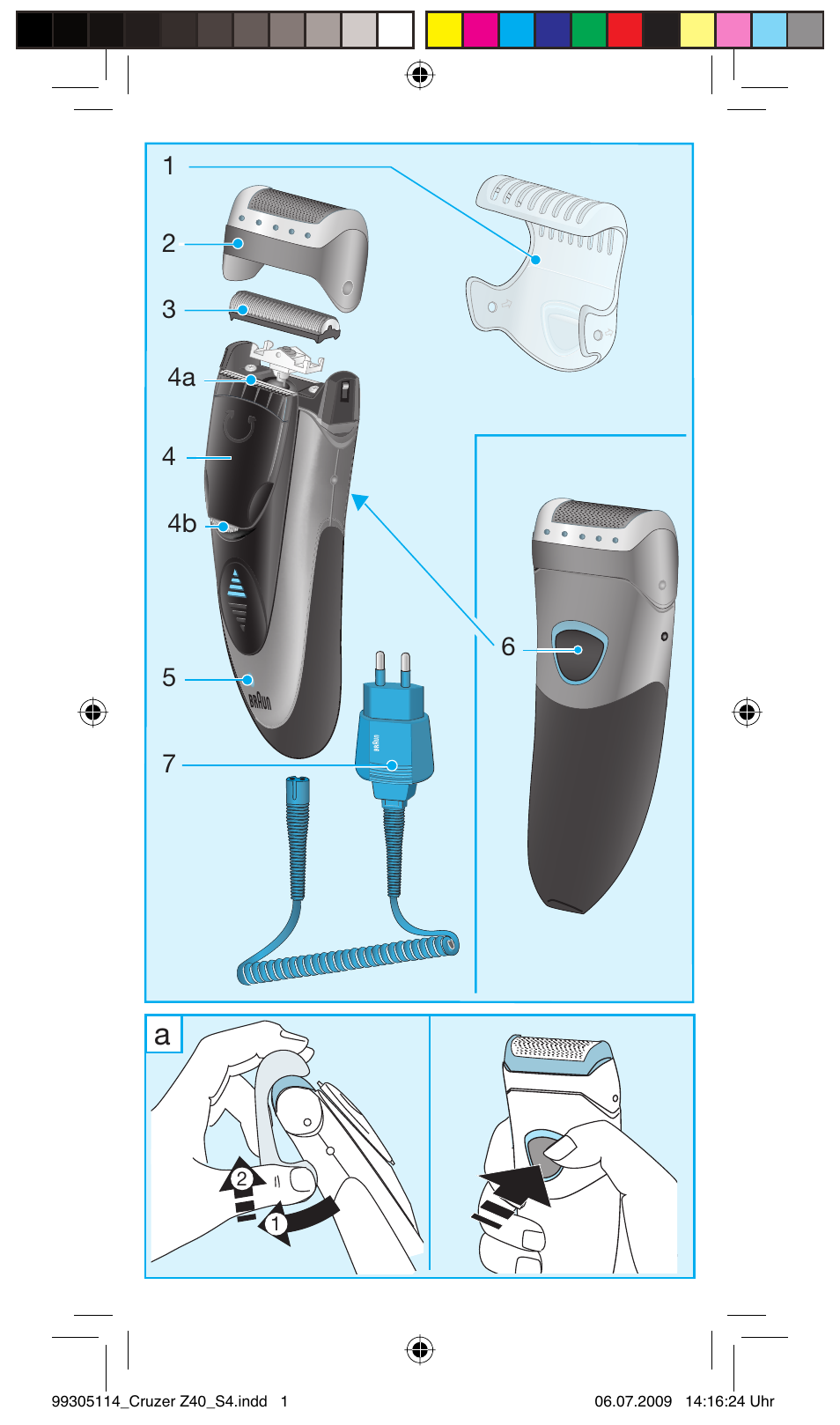 Braun Z40 CruZer2 User Manual | Page 3 / 57