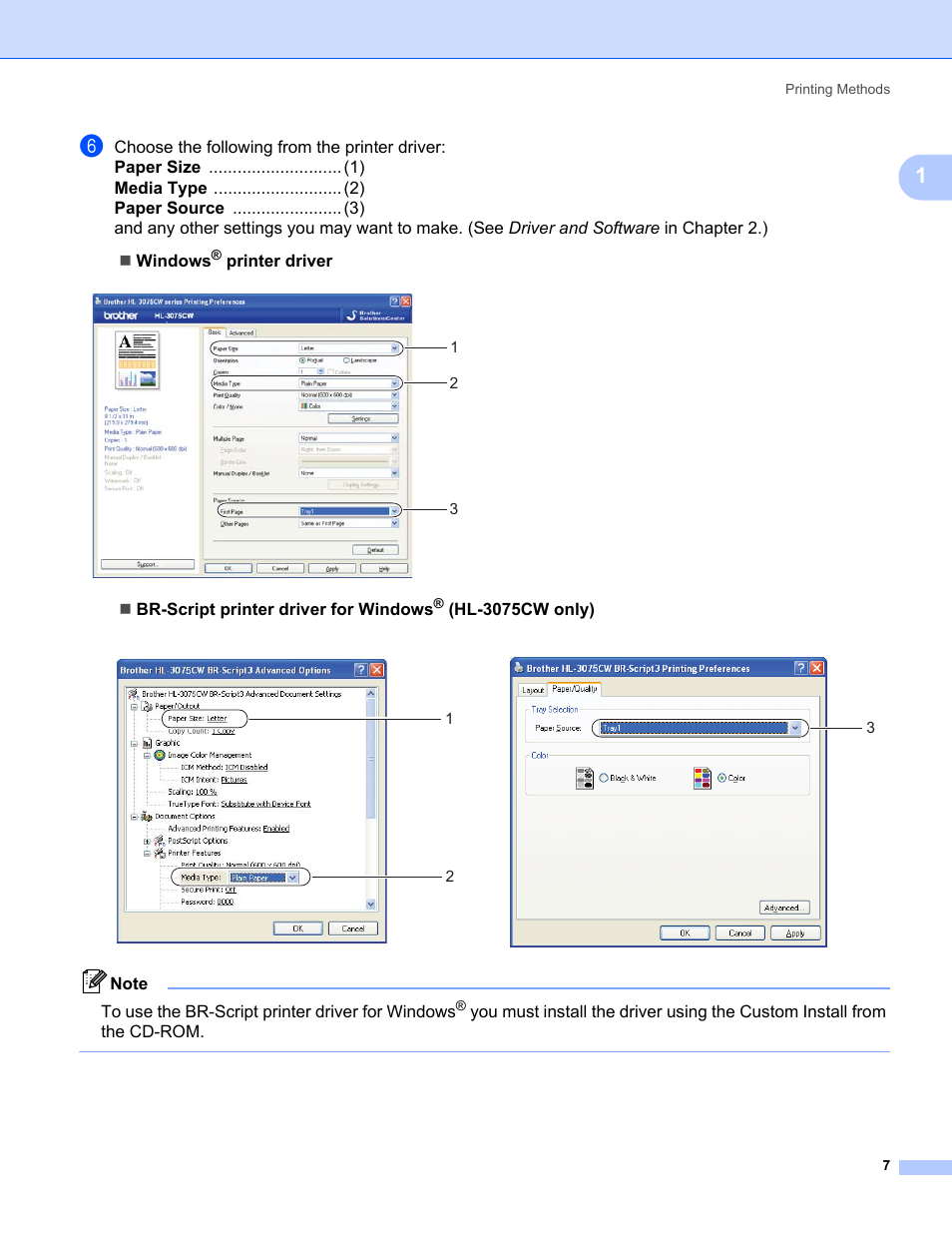 Brother HL-3075CW User Manual | Page 12 / 194