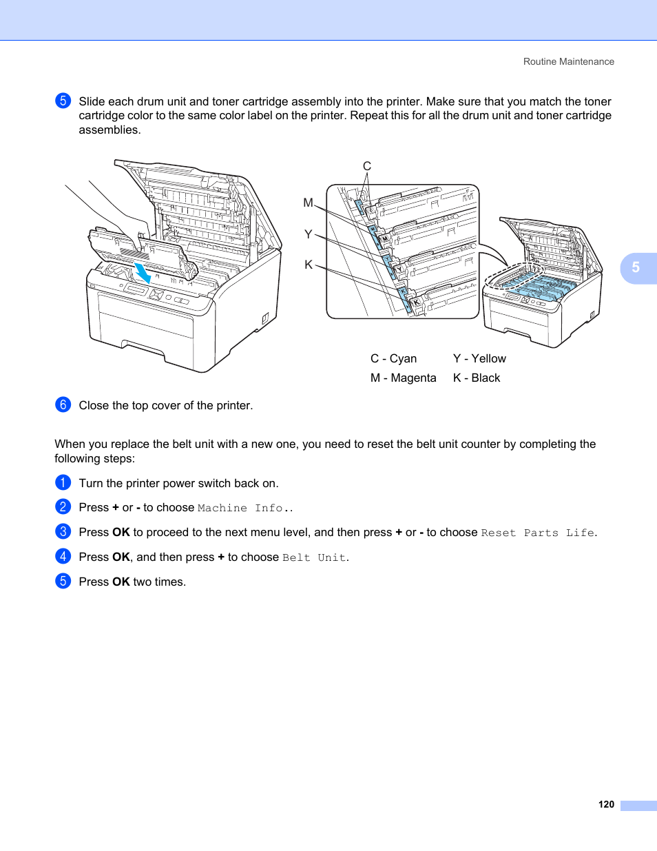 Brother HL-3075CW User Manual | Page 125 / 194
