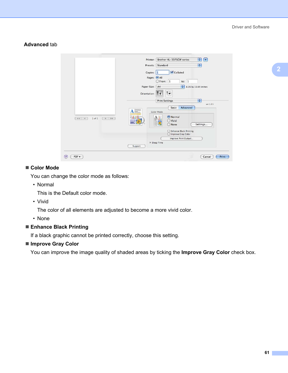 Brother HL-3075CW User Manual | Page 66 / 194