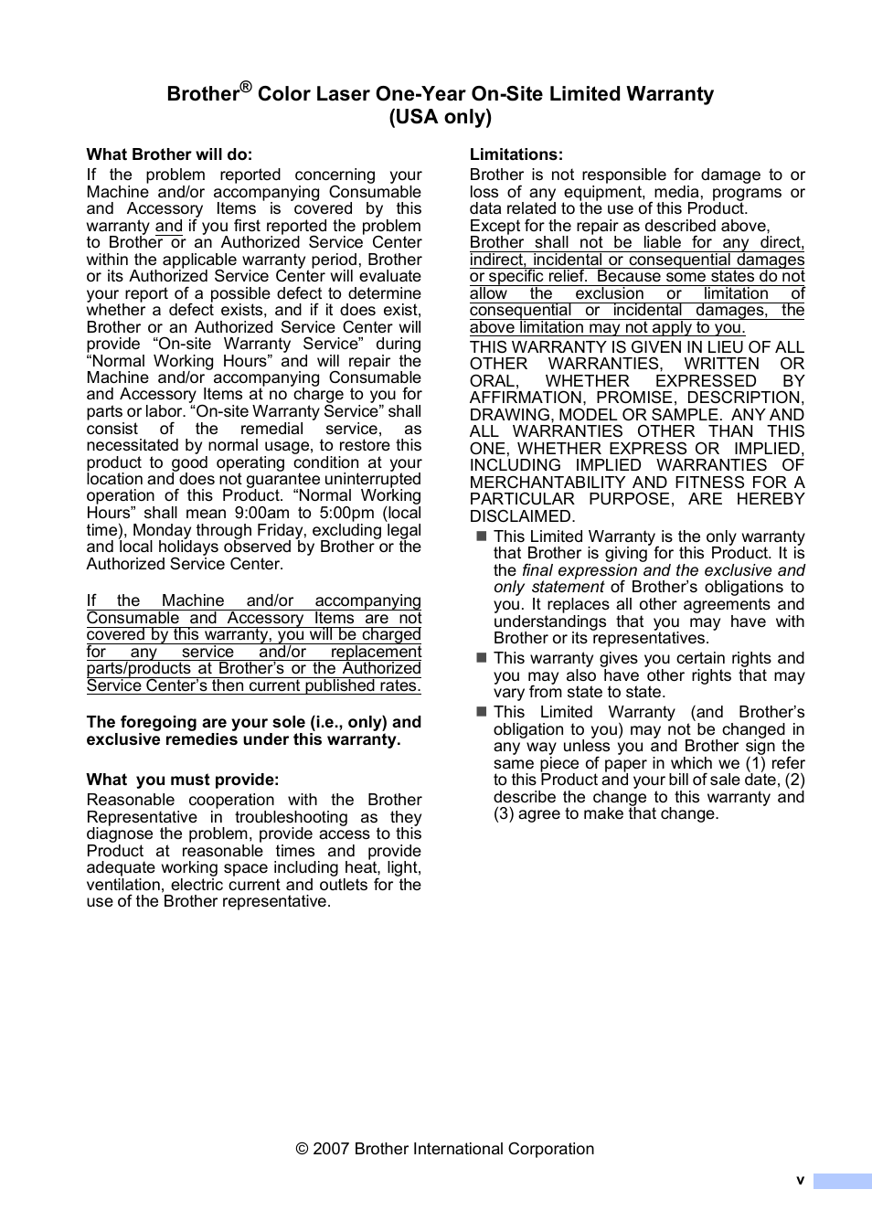 Brother | Brother DCP 9040CN User Manual | Page 7 / 167