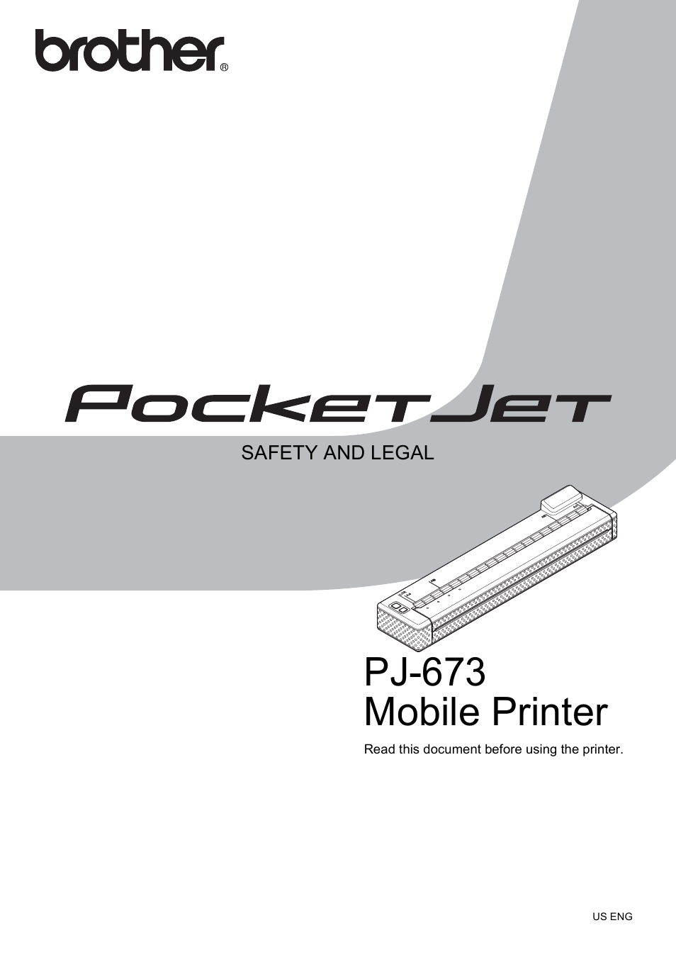 Brother PocketJet PJ-673 w WLAN User Manual | 14 pages