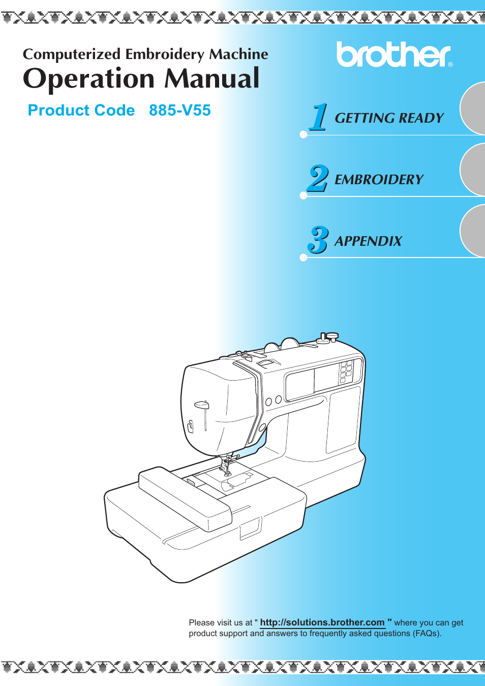 Brother SB7050E User Manual | 96 pages