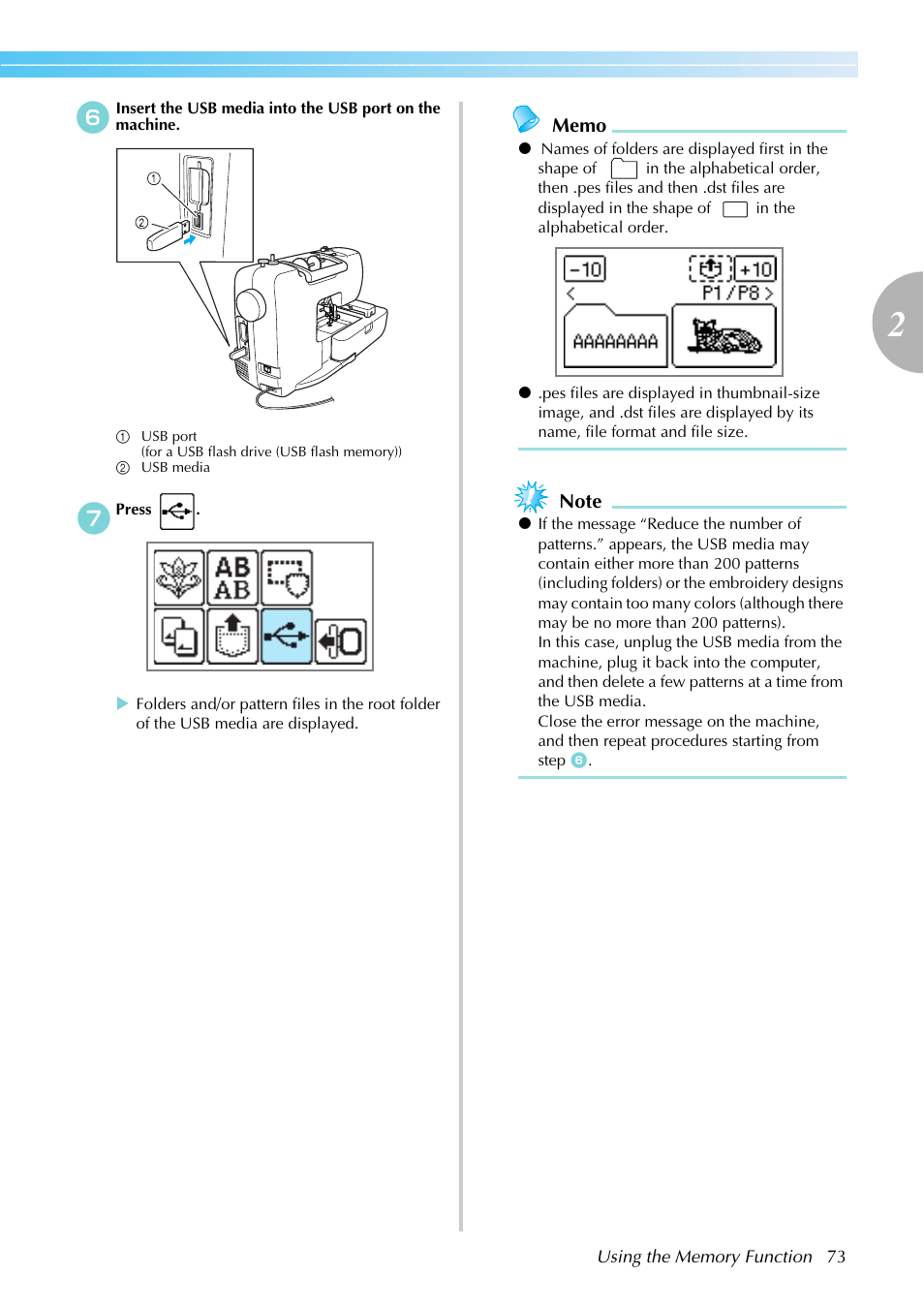 Brother SB7050E User Manual | Page 75 / 96