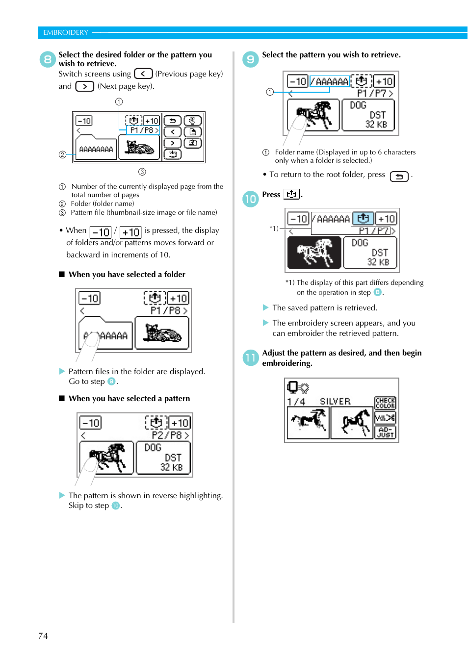 Brother SB7050E User Manual | Page 76 / 96