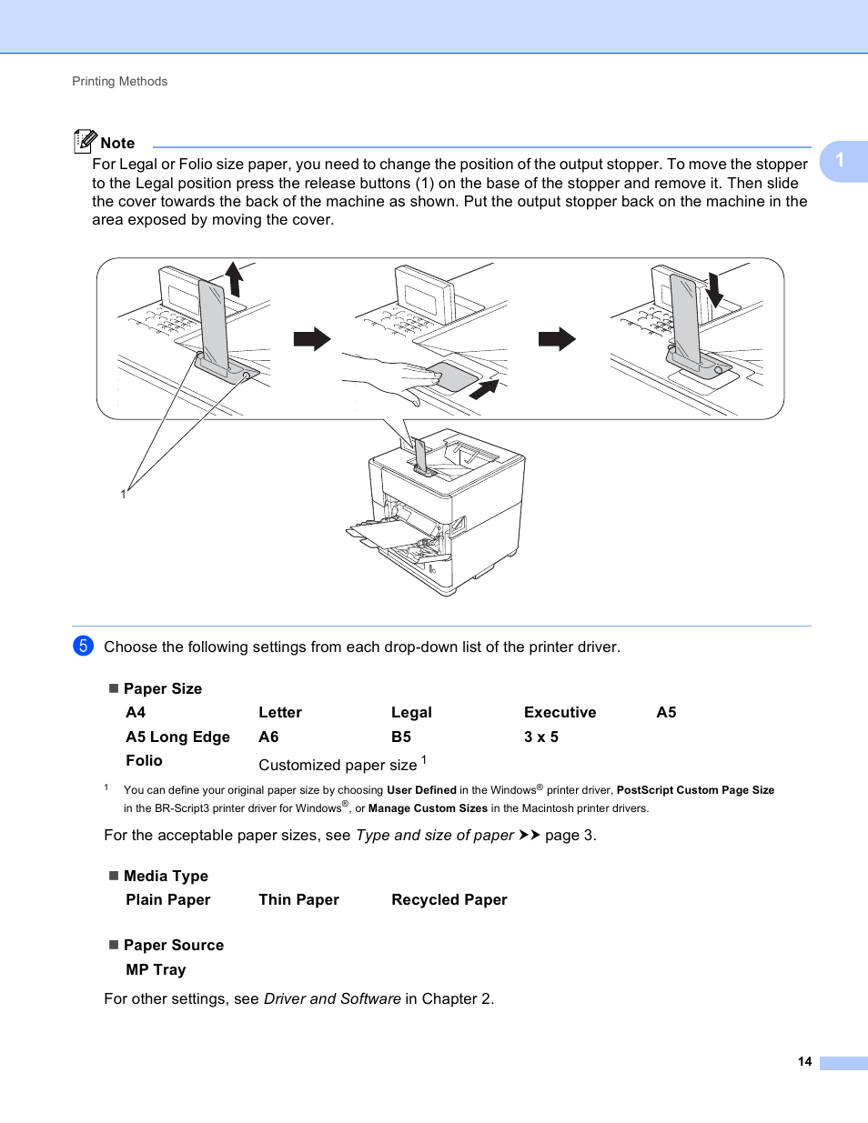 Brother HL-S7000DN User Manual | Page 20 / 161
