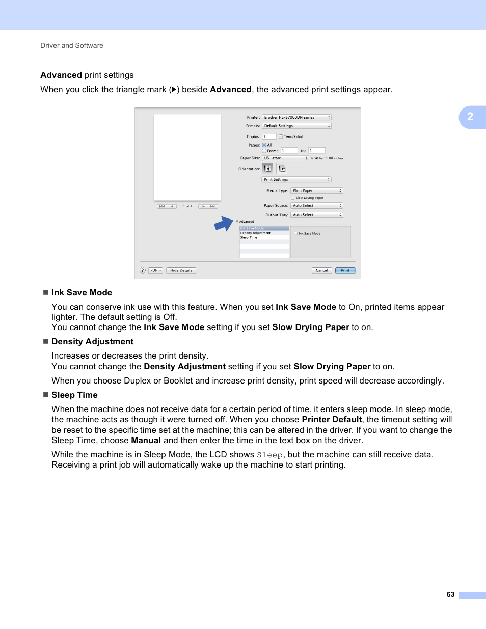 Brother HL-S7000DN User Manual | Page 69 / 161